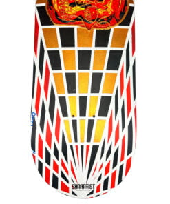 Alternative view of Skateboard Artwork by SarArtist Amazon Deforested-Exploited
